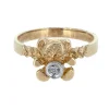 BAGUE ENFANT 10K OURSON 0,01 D. I1