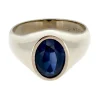 BAGUE H.18K ONYX 10=0,30 DIAM VS