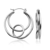 BOUCLES ACIER TWIST 30MM