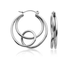 BOUCLES ACIER TWIST 30MM