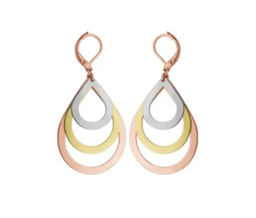 BOUCLES ACIER/PVD GOUTTES 3 TONS