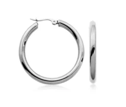 BOUCLES ANNEAUX ACIER 40MM
