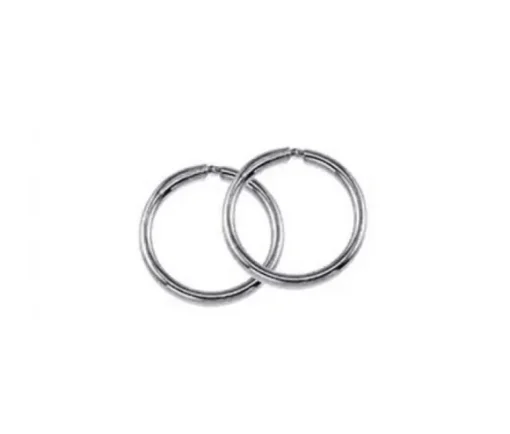 BOUCLES DORMEUSES 10K BLANC