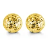 BOUCLES FIXES EN OR 10K TAILLE DIAMANT
