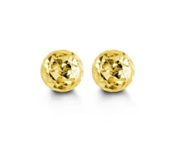 BOUCLES FIXES EN OR 10K TAILLE DIAMANT