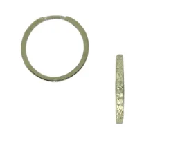 BOUCLES HUGGIES EN OR JAUNE TAILLÉES DIAMANT
