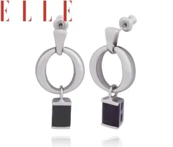 BOUCLES PEND. ARG. ZC. VIOLET