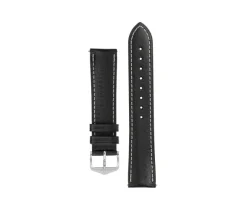 BRAC. M. HIRSCH CUIR VEAU NOIR 20MM M