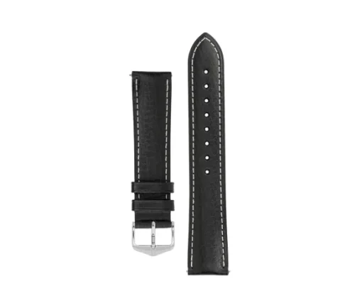 BRAC. M. HIRSCH CUIR VEAU NOIR 20MM M