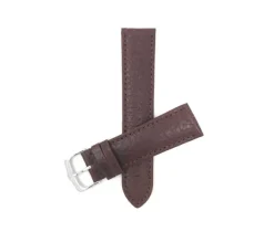 BRAC MONTRE BANDA CUIR 18MM BRUN
