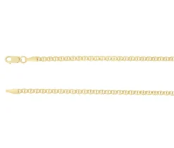BRACELET EN OR JAUNE À MAILLE MARINE