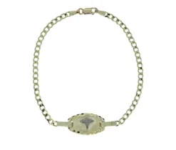 BRACELET MÉDICAL EN OR POUR DAME