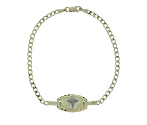 BRACELET MÉDICAL EN OR POUR DAME
