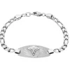 BRACELET MEDICAL EN ACIER