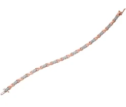 BRACELET STYLE TENNIS EN OR 10K SERTI DE DIAMANTS