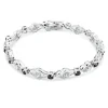 BRACELET TENNIS EN ARGENT RHODIÉ SERTI DE CUBIQUES ZIRCONIAS