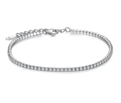 BRACELET TENNIS EN ARGENT SERTI DE CUBIQUES ZIRCONIAS