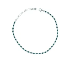 BRACELET TENNIS EN ARGENT SERTI DE CUBIQUES ZIRCONIAS