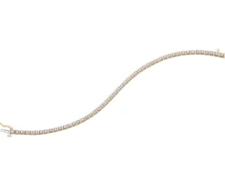 BRACELET TENNIS EN OR 10K SERTI DE DIAMANTS