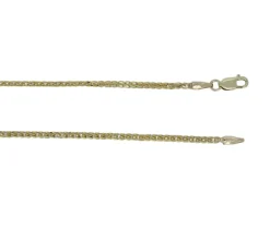 CHAINE À MAILLE FRANCO EN OR JAUNE