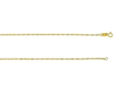 CHAINE CHEVILLE SINGAPOUR 10K 10po 1.5MM