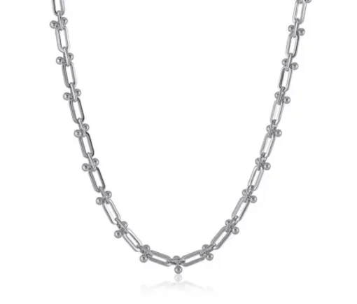CHAINE EN ACIER À MAILLE EN U