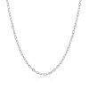 CHAINE EN ACIER À MAILLE ROLO TAILLÉE DIAMANT