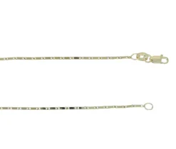CHAINE EN OR À MAILLE BÂTONNET