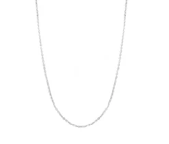 CHAINE EN OR JAUNE À MAILLE ROLO TAILLÉE DIAMANT