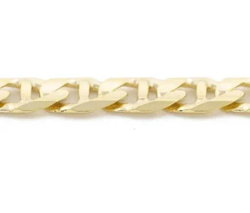 CHAINE EN OR 10K À MAILLE MARINE