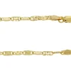 CHAINE 10K PLAQUE 2.2MM 18po
