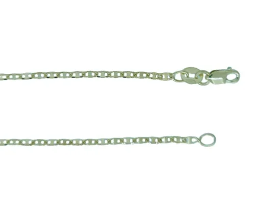 CHAINE MAILLE ROLO/MARINE EN OR
