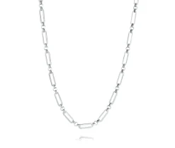 CHAINE ROLO/PAPERCLIP EN ACIER