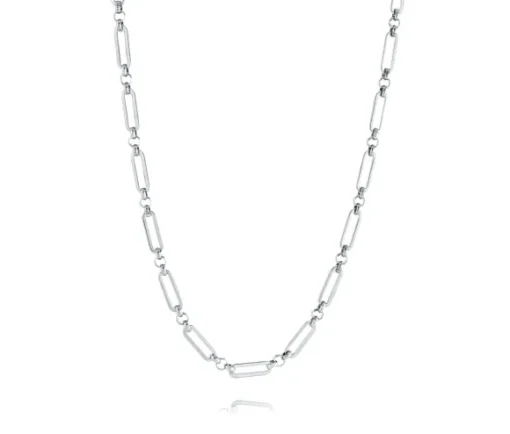 CHAINE ROLO/PAPERCLIP EN ACIER