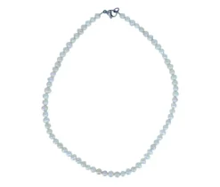 COLLIER DE PERLES DpiEAU DOUCE AVEC FERMOIR EN ACIER