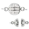 FERMOIR A COLLIER ARGENT 6MM