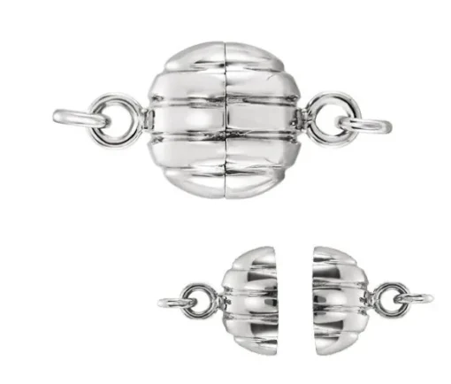 FERMOIR A COLLIER ARGENT 6MM