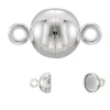 FERMOIR A COLLIER MAGNÉTIQUE ARGENT 8MM