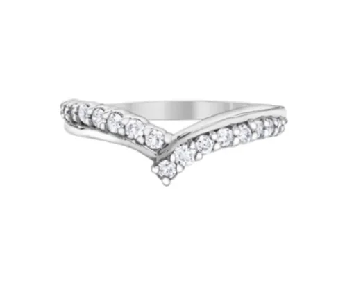 JONC CONTOUR EN OR SERTI DE DIAMANTS