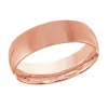 JONC DÔME UNI EN OR CONFORT FIT 7MM DE LARGEUR ET 1.6MM DpiÉPAISSEUR