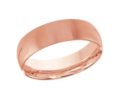 JONC DÔME UNI EN OR CONFORT FIT 7MM DE LARGEUR ET 1.6MM DpiÉPAISSEUR