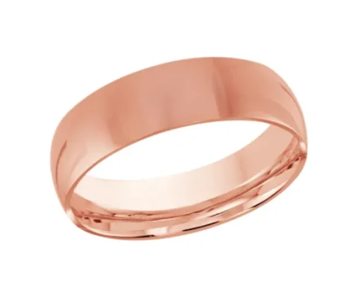 JONC DÔME UNI EN OR CONFORT FIT 7MM DE LARGEUR ET 1.6MM DpiÉPAISSEUR