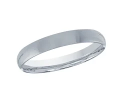JONC DÔME UNI EN OR CONFORT FIT 2MM DE LARGEUR ET 1.8MM DpiÉPAISSEUR