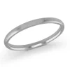 JONC DÔME UNI EN OR CONFORT FIT 2MM DE LARGEUR 2MM DpiÉPAISSEUR