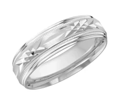 JONC EN OR AVEC TAILLE DIAMANT AU CENTRE