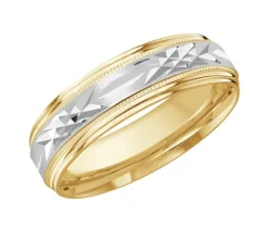 JONC EN OR AVEC TAILLE DIAMANT AU CENTRE