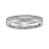 JONC EN OR JAUNE, ROSE OU BLANC SERTI DE DIAMANTS