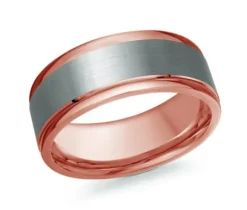 JONC EN OR 14K ET TANTALE