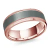 JONC EN OR 14K ET TANTALE