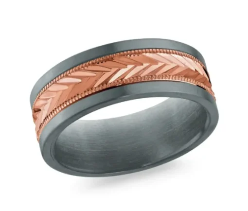 JONC EN TANTALE ET OR 14K